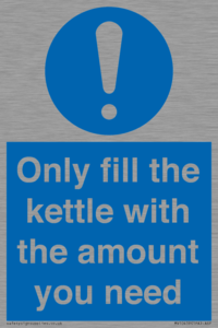 MV10459: Only fill the kettle with the amount you need