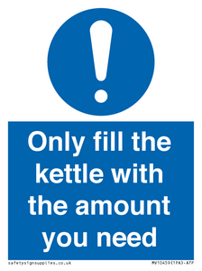 MV10459: Only fill the kettle with the amount you need