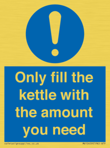 MV10459: Only fill the kettle with the amount you need