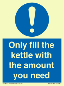 MV10459: Only fill the kettle with the amount you need