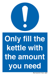 MV10459: Only fill the kettle with the amount you need