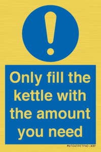 MV10459: Only fill the kettle with the amount you need