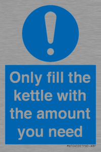 MV10459: Only fill the kettle with the amount you need
