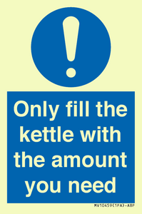 MV10459: Only fill the kettle with the amount you need