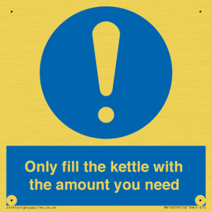 MV10459: Only fill the kettle with the amount you need