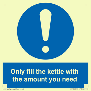 MV10459: Only fill the kettle with the amount you need