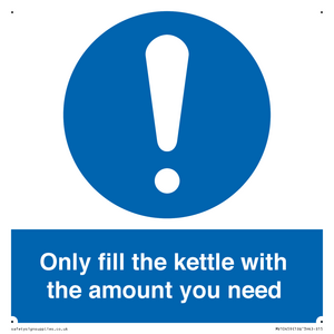 MV10459: Only fill the kettle with the amount you need