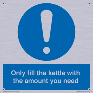 MV10459: Only fill the kettle with the amount you need