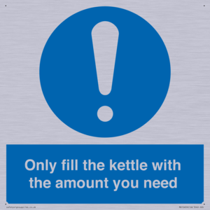 MV10459: Only fill the kettle with the amount you need