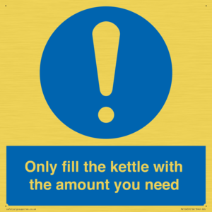 MV10459: Only fill the kettle with the amount you need