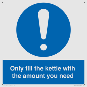 MV10459: Only fill the kettle with the amount you need
