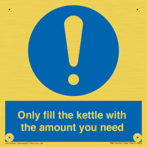 MV10459: Only fill the kettle with the amount you need