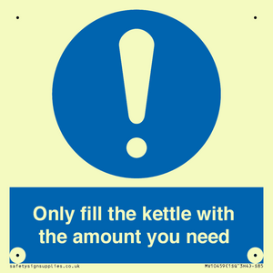 MV10459: Only fill the kettle with the amount you need