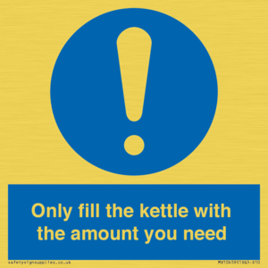 MV10459: Only fill the kettle with the amount you need