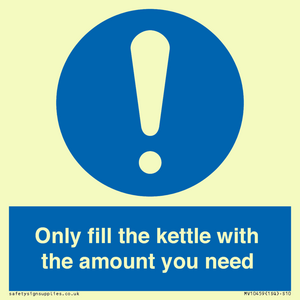 MV10459: Only fill the kettle with the amount you need