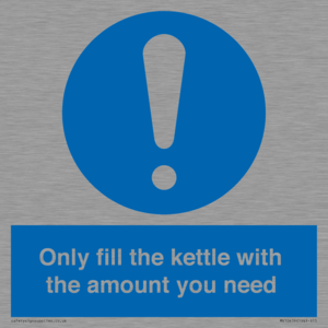 MV10459: Only fill the kettle with the amount you need