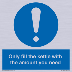 MV10459: Only fill the kettle with the amount you need