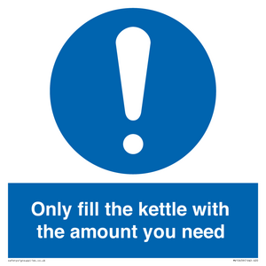 MV10459: Only fill the kettle with the amount you need