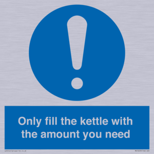 MV10459: Only fill the kettle with the amount you need