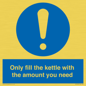 MV10459: Only fill the kettle with the amount you need