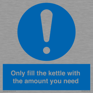 MV10459: Only fill the kettle with the amount you need