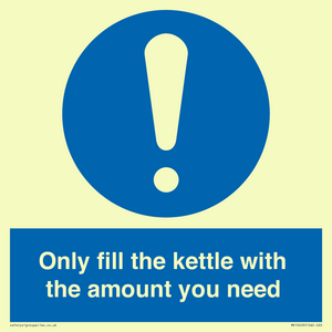 MV10459: Only fill the kettle with the amount you need