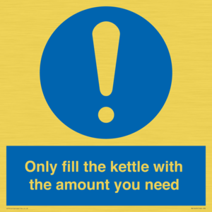 MV10459: Only fill the kettle with the amount you need