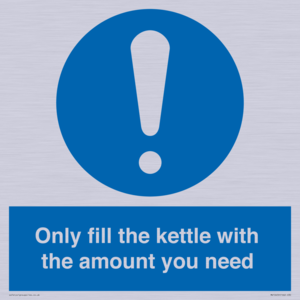 MV10459: Only fill the kettle with the amount you need