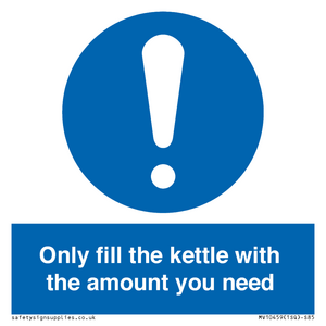 MV10459: Only fill the kettle with the amount you need