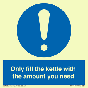 MV10459: Only fill the kettle with the amount you need