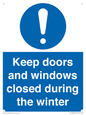 MV10468: Keep doors and windows closed during the winter