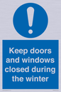 MV10468: Keep doors and windows closed during the winter
