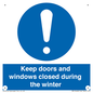 MV10468: Keep doors and windows closed during the winter