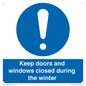MV10468: Keep doors and windows closed during the winter