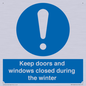 MV10468: Keep doors and windows closed during the winter