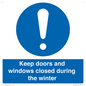 MV10468: Keep doors and windows closed during the winter