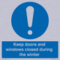 MV10468: Keep doors and windows closed during the winter