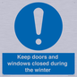 MV10468: Keep doors and windows closed during the winter