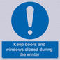 MV10468: Keep doors and windows closed during the winter