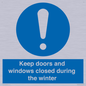 MV10468: Keep doors and windows closed during the winter