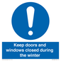 MV10468: Keep doors and windows closed during the winter