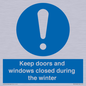 MV10468: Keep doors and windows closed during the winter