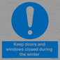 MV10468: Keep doors and windows closed during the winter