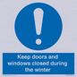 MV10468: Keep doors and windows closed during the winter