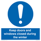 MV10468: Keep doors and windows closed during the winter
