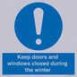 MV10468: Keep doors and windows closed during the winter