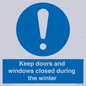 MV10468: Keep doors and windows closed during the winter