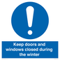 MV10468: Keep doors and windows closed during the winter