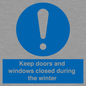 MV10468: Keep doors and windows closed during the winter