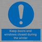 MV10468: Keep doors and windows closed during the winter